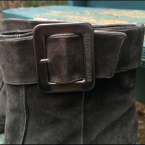 Miss Sixty suede ankle boots - Picture 5 of 13